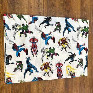 Pottery Barn Kids Marvel Comics flat sheet